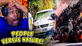 People Vs Nature Fails | Crazy Weather Caught on Camera REACTION