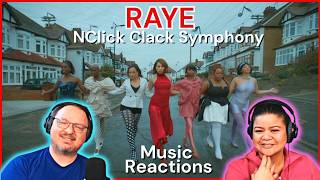 RAYE "Click Clack Symphony" (Official Music Video) | Couples Reaction!