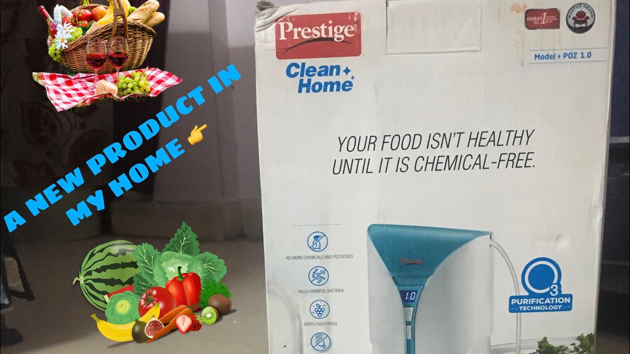 CHEMICAL FREE FRUIT AND VEGETABLE CLEANER PRESTIGE CLEAN HOME