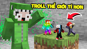 KHANGG BEDWARS TROLL NOOB TEAM BẰNG THẾ GIỚI TÍ TON VÀ THỬ THÁCH XÂY BẪY BẰNG GAMEMODE 1 TROLL NOOB