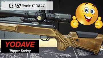 CZ 457 AT-ONE YoDave Trigger Install less than 1lb.