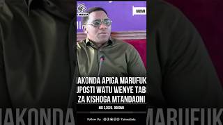 MAKONDA APIGA MARUFUKU KUPOSTI WATU WENGE TABIA ZA KISHOGA