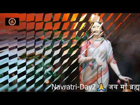 नवरात्र का दूसरा दिन : माँ ब्रह्मचारिणी पूजा.. whatsapp Status | Navratri Day 2 Maa Brahmacharini