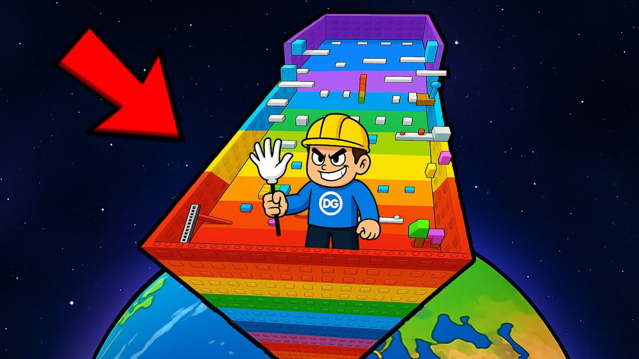 CONSTRUYO LA TORRE TROLL HASTA LLEGAR AL ESPACIO !!