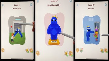 Rainbow Friends DOP - Levels 1 to 100 (1-100) Gameplay & Walkthrough