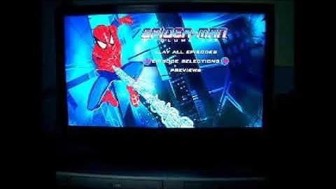 spider-man the new animated series volume 1 the mutant menace dvd menu walkthrough