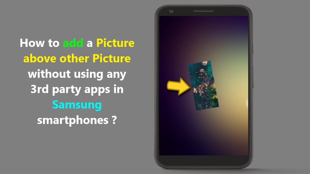 How to add a Picture above other Picture without using any 3rd party ...