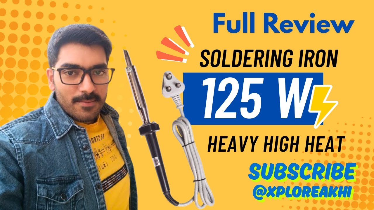 Noel 125W Soldering Iron Review | Powerful, Reliable & Built to Last