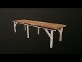 Houdini Modeling a Table | UV's, Color ID's