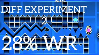 28% in DIFF EXPERIMENT 2 // (MOBILE WR)