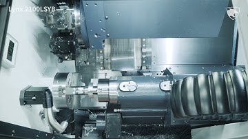 Lynx 2100LSYB | Single Turret Two-Axis Horizontal