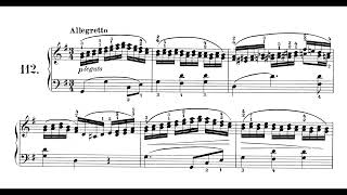 Czerny Op.261 No.112 (COMPLETE) 125 Piano Exercises in Passage Playing