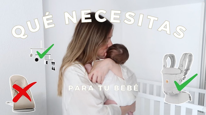 Imprescindibles bebé recién nacido - Qué necesitas comprar y qué no para tu bebé ❤️