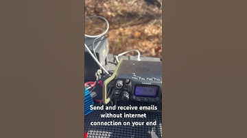 Winlink Express and SignaLink, sending and receiving emails without internet connection on my end.