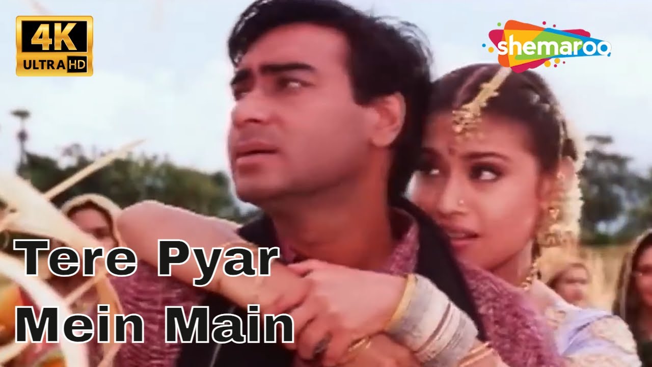Tere Pyar Mein Main   4K Video  Hogi Pyaar Ki Jeet 1999  Ajay Devgn  Best Romantic Songs
