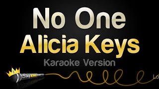 Alicia Keys - No One (Karaoke Version) Resimi
