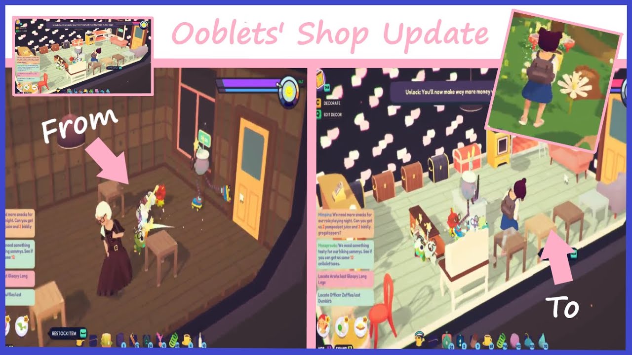 Running a Shop and New Wildland Quests: Ooblets' Shop Update