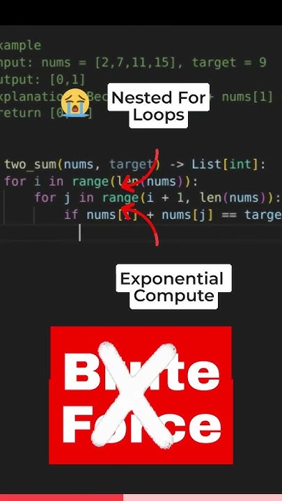 Python Best Solution to the Two Sum Problem (Leetcode 1) #coding # ...