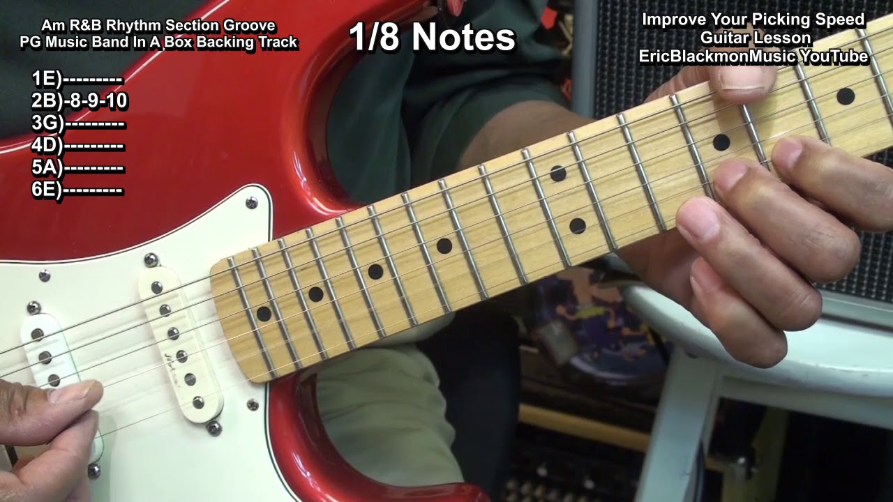 How To Improve Your Guitar Picking Speed Exercise Guitar Lessons For ...