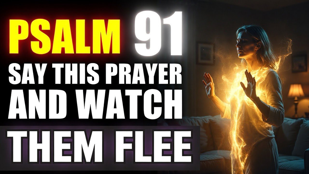PSALM 91 + 35 🔥 TOTAL Spiritual Cleansing of Your Home | Every Evil Force Is Broken NOW! 🕊️⚔️