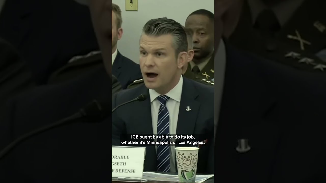 Defense Secretary Pete Hegseth Defends LA Military Deployment