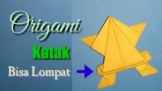 Cara Membuat Origami Katak Lompat screenshot 5