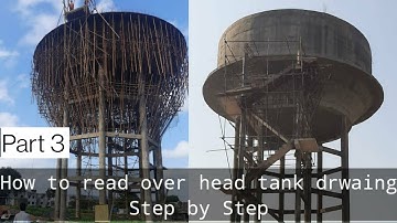 How to Construct over head tank Step by Step| Part 3 | Intze tank | OHT | water Tank |