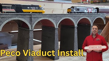 Installing the Peco Viaduct on my Model Railway Layout
