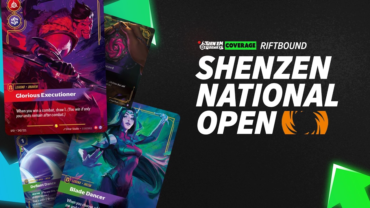 🔴 Shenzhen Riftbound National Open [ENGLISH] - DAY 1 - YouTube