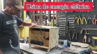 Sistema de energia elétrica portátil off grid