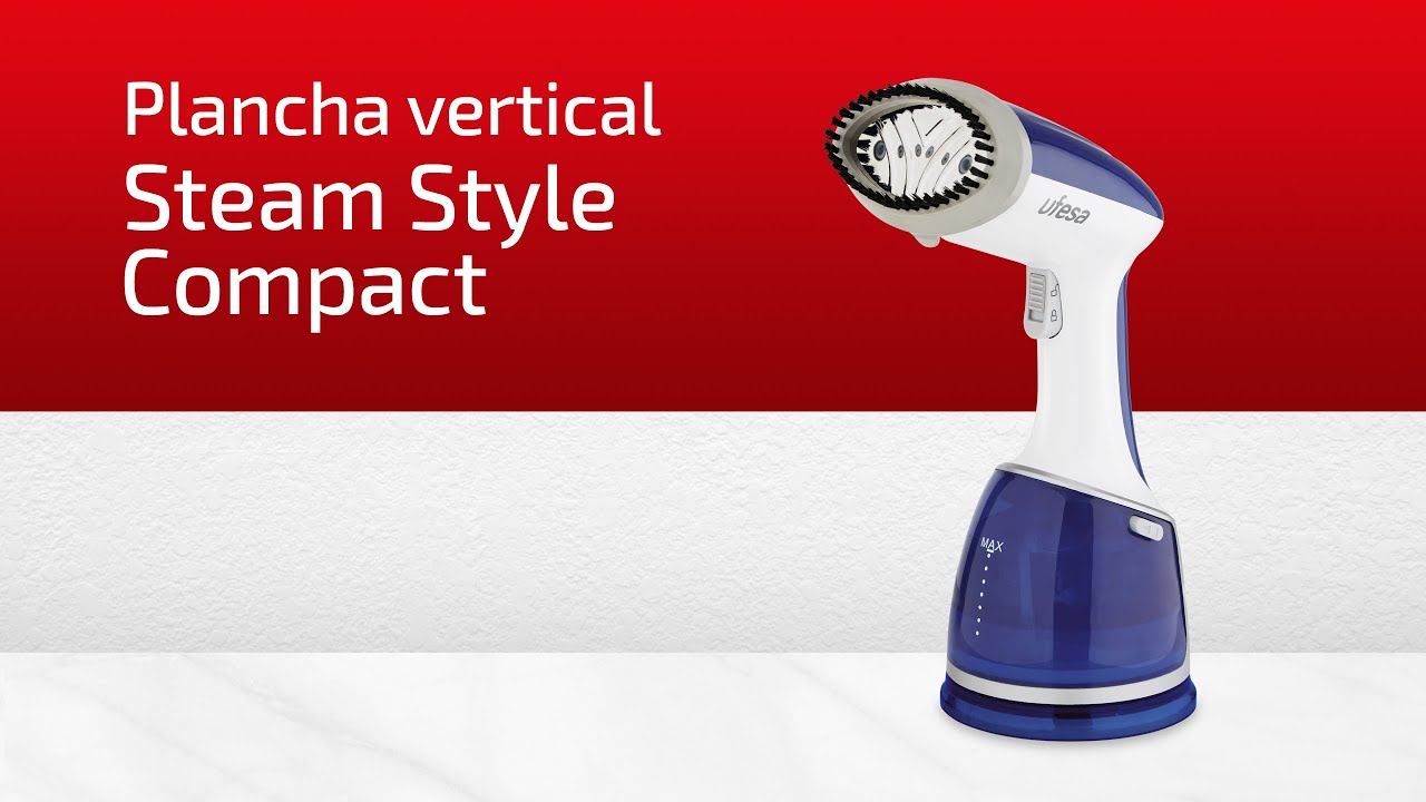 Ufesa GS1700 Steam Style Compact Plancha Vertical de Vapor - YouTube