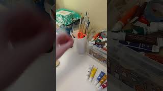 Хотела начать работать #handmade #живопись #живописьнаспилах