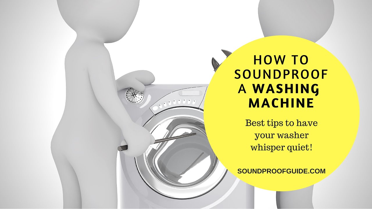 How To Soundproof A Washing Machine - 3 Vibration Reduction
