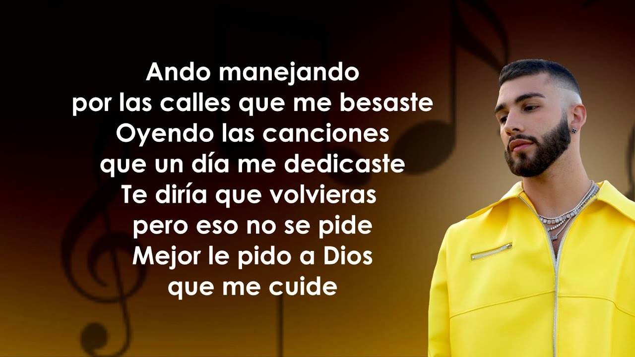 Manuel Turizo - La Bachata (Letra/Lyrics) - YouTube