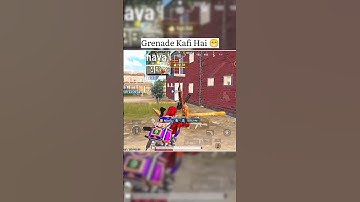 Grenade 💀 1v2 Clutch 🥵 #bgmi #shorts #pubgmobile
