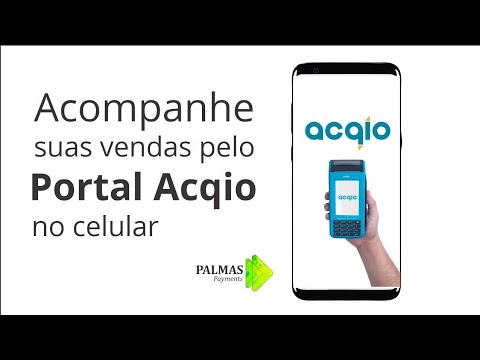 Portal Acqio - Como acompanhar suas vendas pelo celular