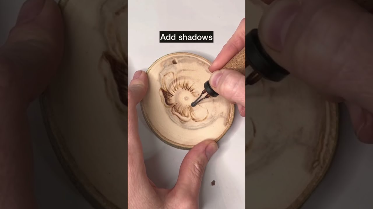 Woodburning Shading Tips For Beginners Shorts Art