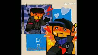 Rebel💓 X Defect💙In Fanart Evade :D