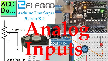 Arduino Uno Super Starter Kit Analog Inputs