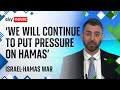 &#39;We are fighting to bring back our stolen children&#39; - Israeli spokesperson | Israel-Hamas war