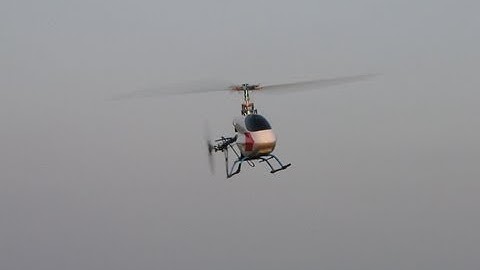 CopterX 450SE V2 FBL Loop Crash