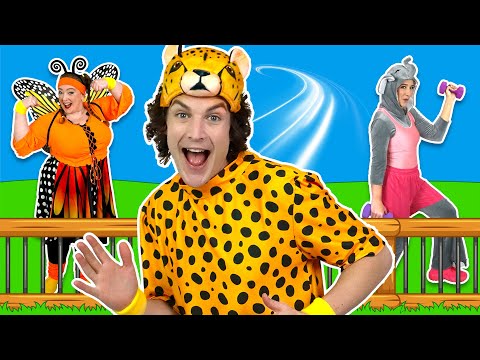 Animal Workout (Working Out at the Zoo🐾) - Kids Song
