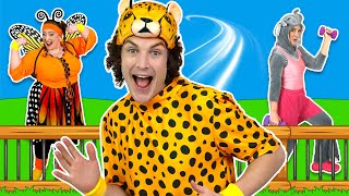 Animal Workout (Working Out at the Zoo🐾) - Kids Song by Bounce Patrol - Kids Songs 907,795 views 1 month ago 3 minutes, 37 seconds