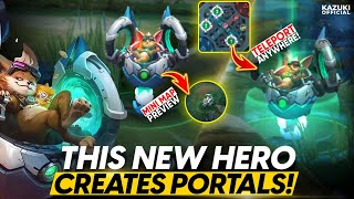 NEW HERO CHIP ARRIVES IN THE LAND OF DAWN | TANK/SUPPORT | TELEPORTATION SKILLS