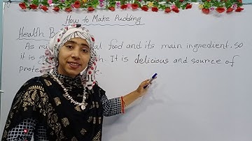 Model Paragraph | How to make Pudding | ৮ম শ্রেণীর অ্যাসাইনমেন্ট লেখার কৌশল  | Assignment class 8