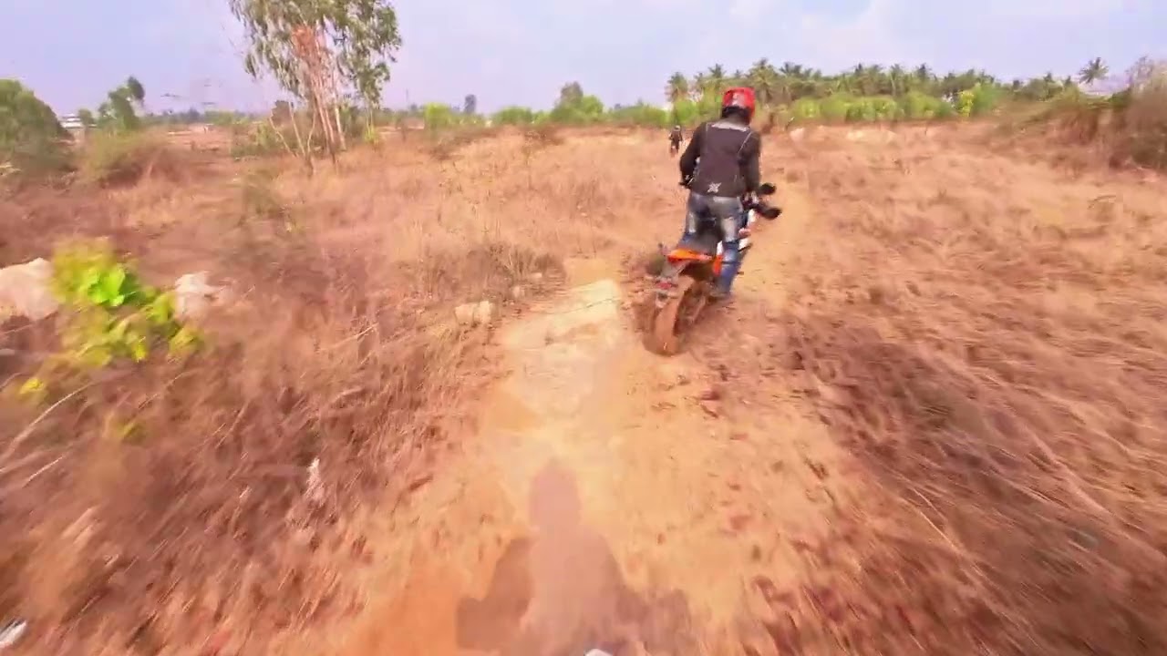 Riding the 2025 ADV 390 at tribal adventure cafe