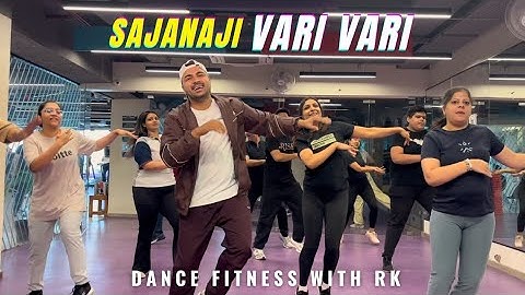 Sajna Ji Vaari Vaari | Bollywood Dance Fitness Workout| Easy Steps | dancefitnesswithrk