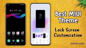 New High Look MIUI Theme | Best Lock Screen Style | Charging Animation | Eiseu Dark v11 MIUI Theme