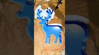 creating a swimming pool resembling a reindeer #MainaTech #aitechnology #technology