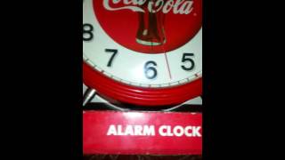 Coca Cola jumbo twin bell alarm clock by M.Z.BERGER&Co.Inc